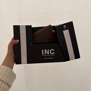 INC International Concepts Men's Dark Brown Slippers
